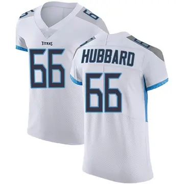 Chris Hubbard Men's Nike Light Blue Tennessee Titans Alternate Custom Game Jersey