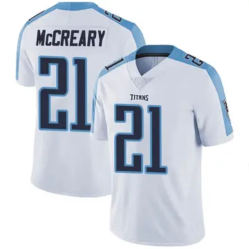 Men's Tennessee Titans #21 Roger McCreary White Vapor Untouchable Stitched  Jersey on sale,for Cheap,wholesale from China