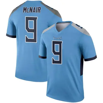 Limited Women's Steve McNair Navy Blue Home Jersey - #9 Football Tennessee  Titans 100th Season Vapor Untouchable