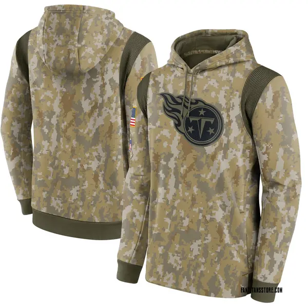 Tennessee Titans NFL Salute to Service Camo Snap Up Lightweight