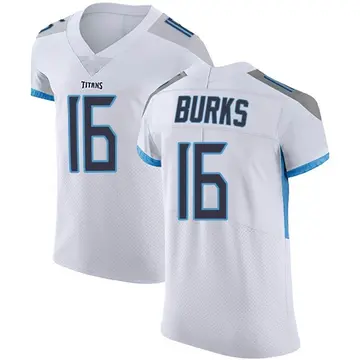 Men's Nike Treylon Burks Navy Tennessee Titans Vapor F.U.S.E. Limited Jersey Size: Medium