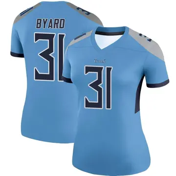 Tennessee Titans Kevin Byard Light Blue 100th Season Vapor Limited Jersey