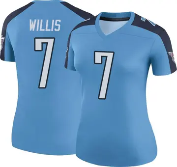 Malik Willis 7 Tennessee Titans White Vapor Limited Jersey - Bluefink