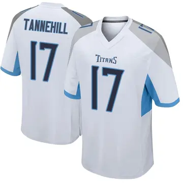 Limited Youth Ryan Tannehill Red Jersey - #17 Football Tennessee Titans  100th Season Inverted Legend Size S(10-12)